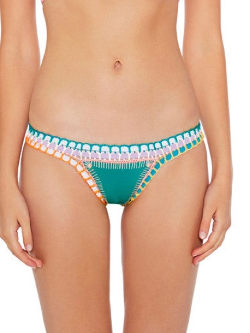 Kiini Liv bikini bottom in Jade
